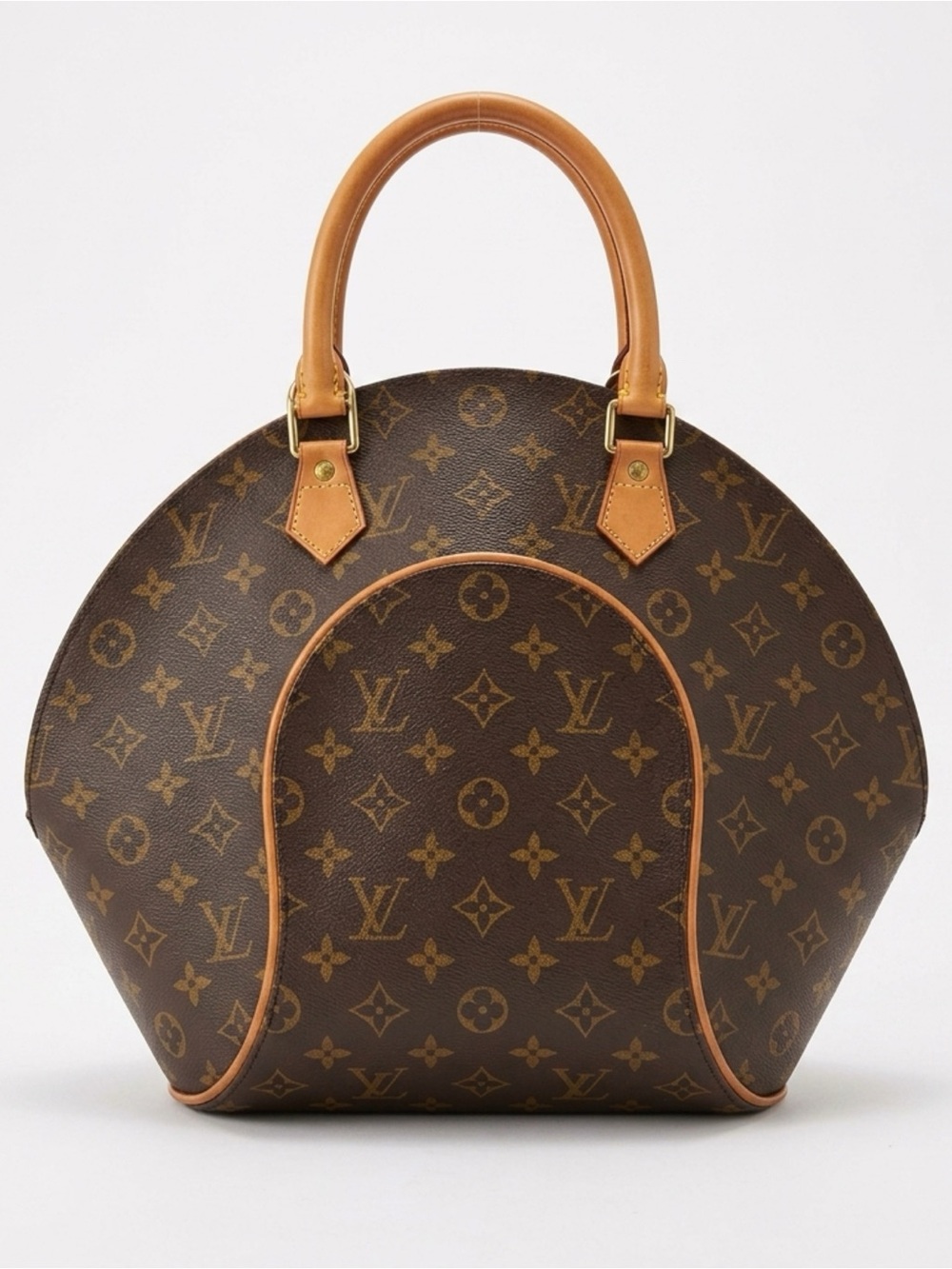 Louis Vuitton Brown Monogram Ellipse MM satchel